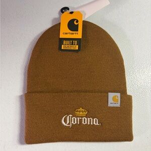 Carhartt Brown Beanie x CORONA